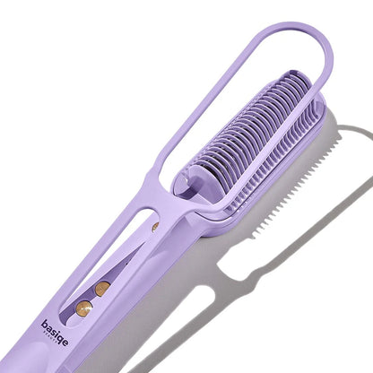 Tenha cabelos lisos & saudáveis: 2x mais rápido, 2x menos danos SLEEK PLUS | Escova Alisadora